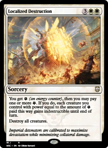 Localized Destruction