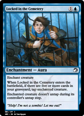 Locked in the Cemetery