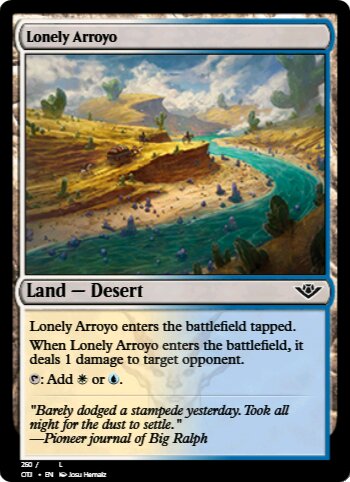 Lonely Arroyo