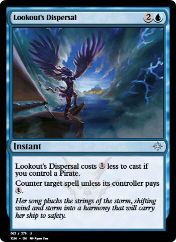 Lookout's Dispersal
