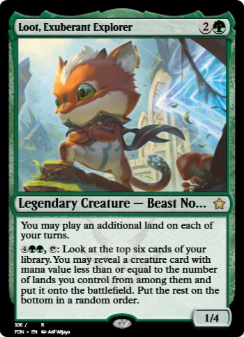 Loot, Exuberant Explorer