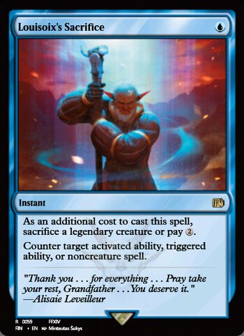 Louisoix's Sacrifice