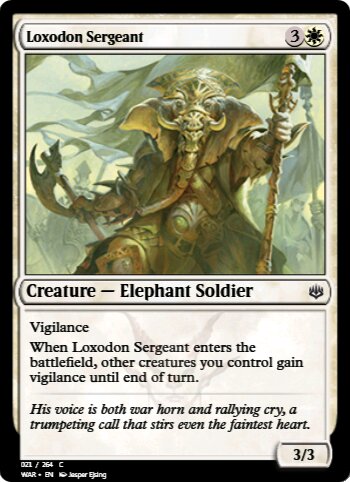 Loxodon Sergeant