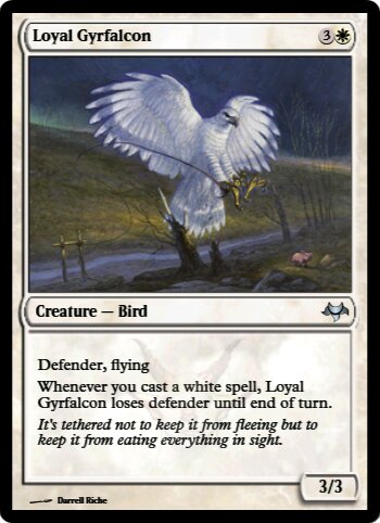 Loyal Gyrfalcon