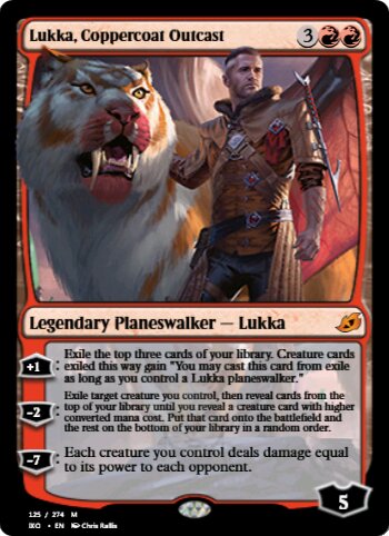 Lukka, Coppercoat Outcast