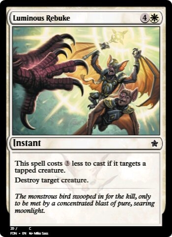 Luminous Rebuke