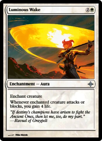 Luminous Wake