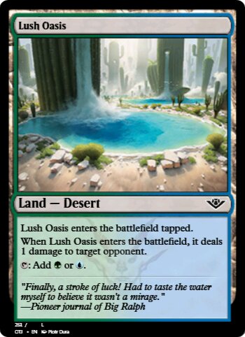 Lush Oasis