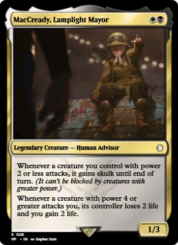 MacCready, Lamplight Mayor