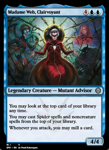 Madame Web, Clairvoyant