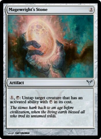 Magic The Gathering - Magewright's Stone (Pietra Del Forgiamaghi) - Carta Dissension [Uncommon] - 2