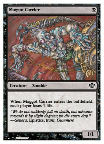 Maggot Carrier