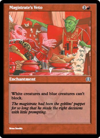 Magistrate's Veto