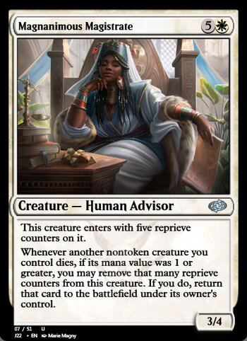Magnanimous Magistrate
