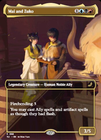 Mai and Zuko