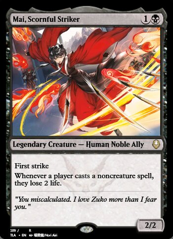 Mai, Scornful Striker