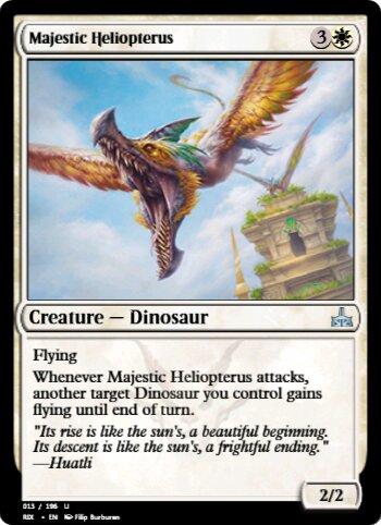 Majestic Heliopterus