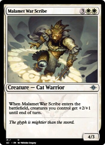 Malamet War Scribe