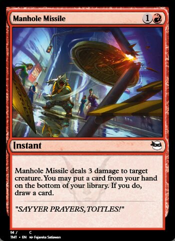 Manhole Missile