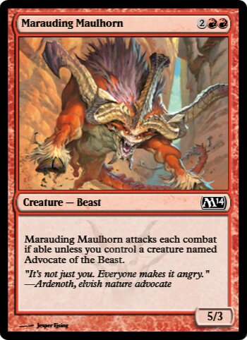 Marauding Maulhorn