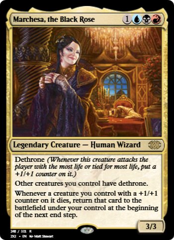 Marchesa, the Black Rose
