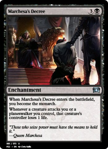 Marchesa's Decree
