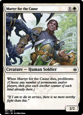 Martyr for the Cause
