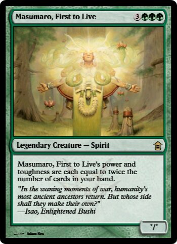 Masumaro, First to Live