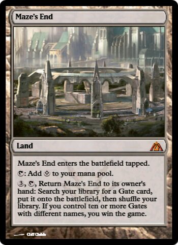 Maze's End