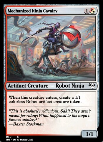Mechanized Ninja Cavalry