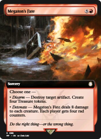 Megaton's Fate