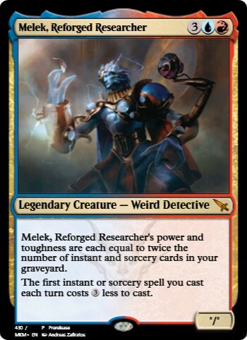 Melek, Reforged Researcher