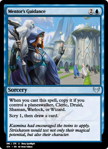 Mentor's Guidance