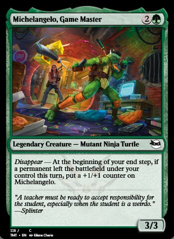 Michelangelo, Game Master