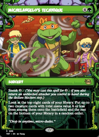 Michelangelo's Technique