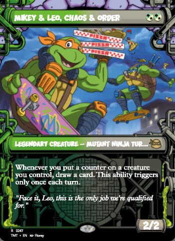 Mikey & Leo, Chaos & Order