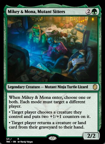 Mikey & Mona, Mutant Sitters