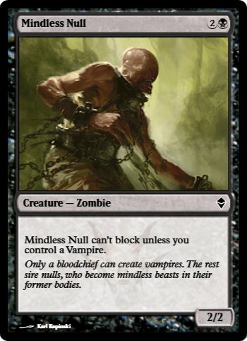 Mindless Null
