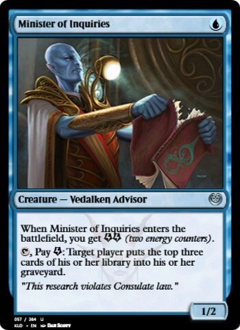 Minister of Inquiries
