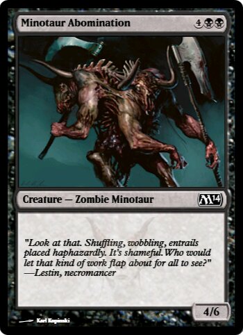 Minotaur Abomination