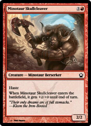 Minotaur Skullcleaver