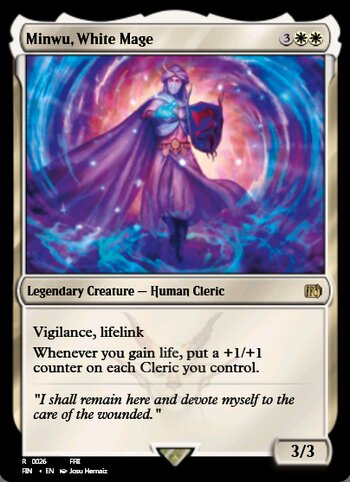 Minwu, White Mage