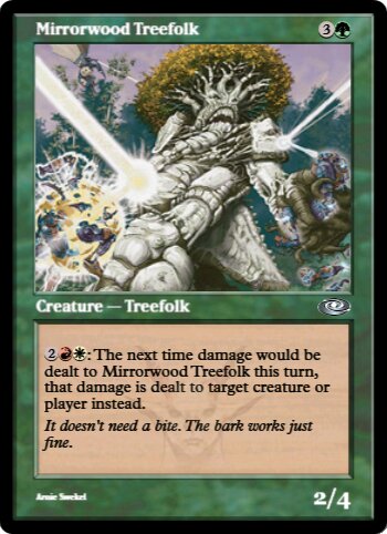 Mirrorwood Treefolk