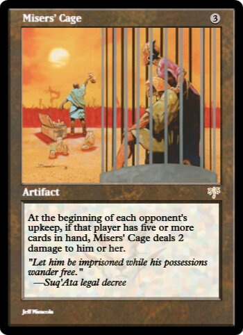 Misers' Cage