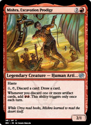 Mishra, Excavation Prodigy