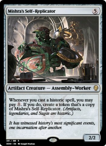 Mishra's Self-Replicator
