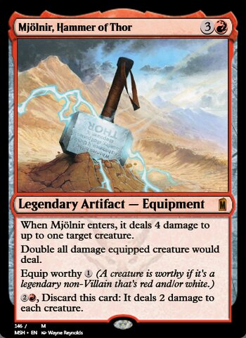Mj&ouml;lnir, Hammer of Thor