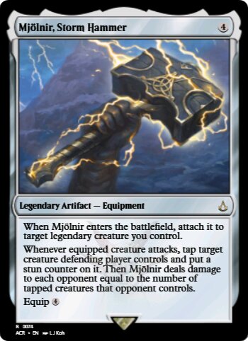 Mj&ouml;lnir, Storm Hammer
