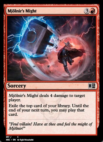 Mj&ouml;lnir's Might