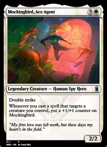 Mockingbird, Ace Agent